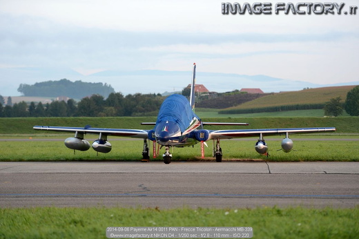 2014-09-06 Payerne Air14 0011 PAN - Frecce Tricolori - Aermacchi MB-339